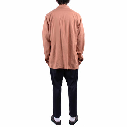 lost & found The Real McCoy's The Real McCoy's MS21009 Open Collar Rayon Shirt Pink