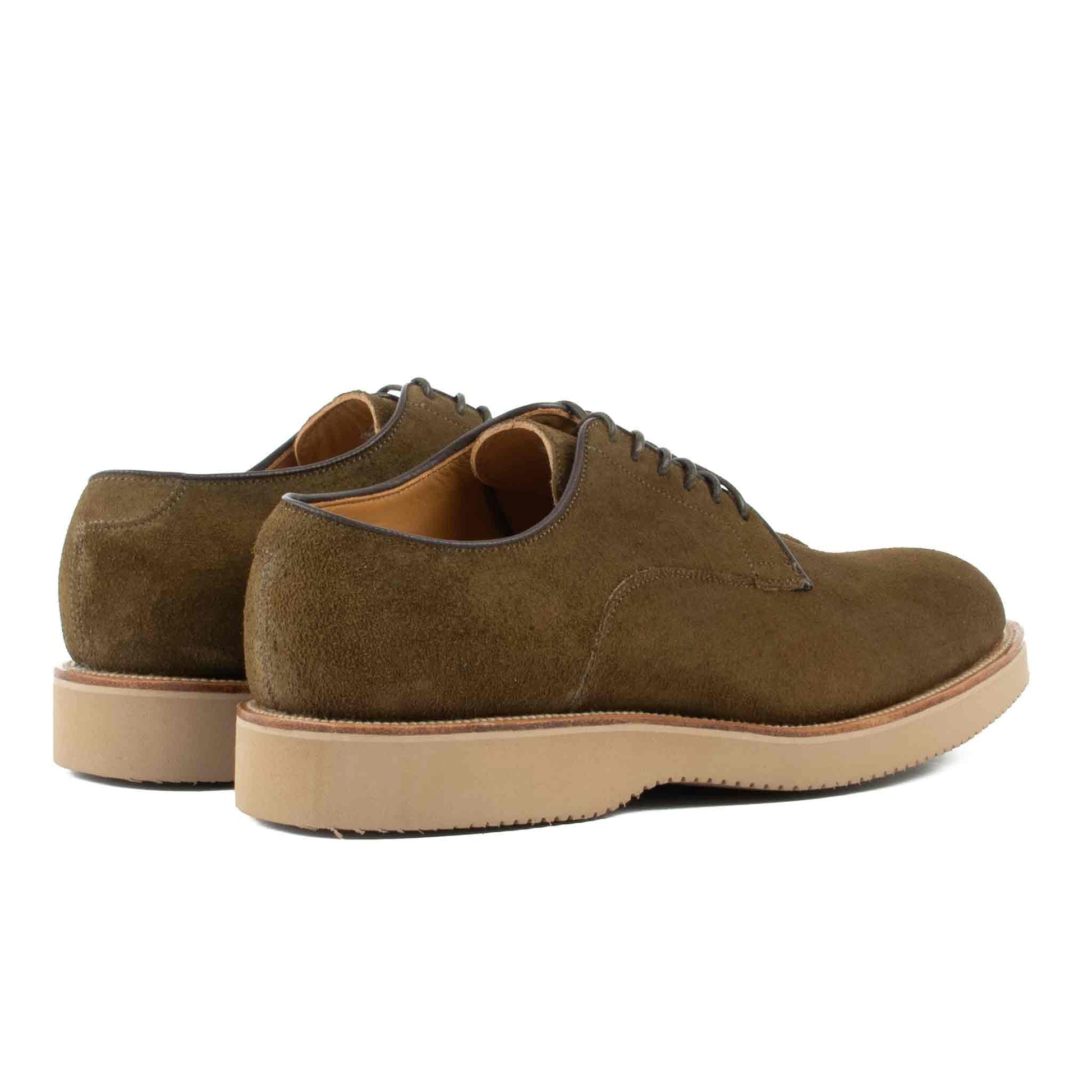 lost & found Viberg Viberg Mushroom Chamois Roughout Derby Shoe