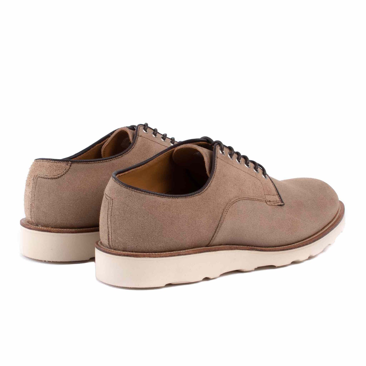 lost & found Viberg Viberg Natural Chromexcel Roughout Derby Shoe