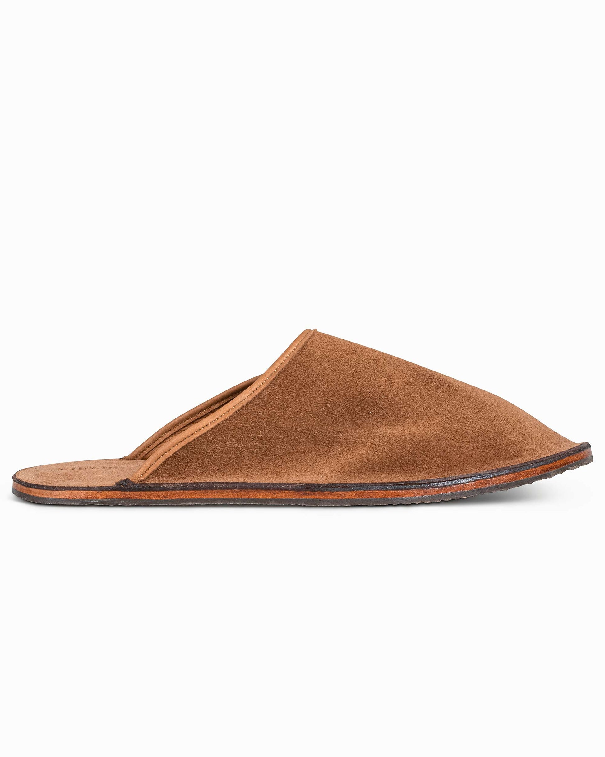 lost & found Viberg Viberg Slide Acero Janus Calf Suede