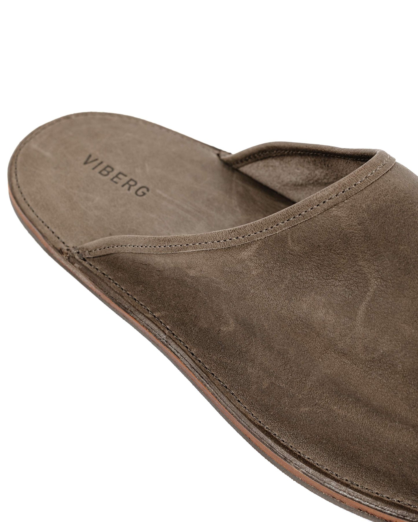 lost & found Viberg Viberg Slide Asfalto Washed Kangaroo