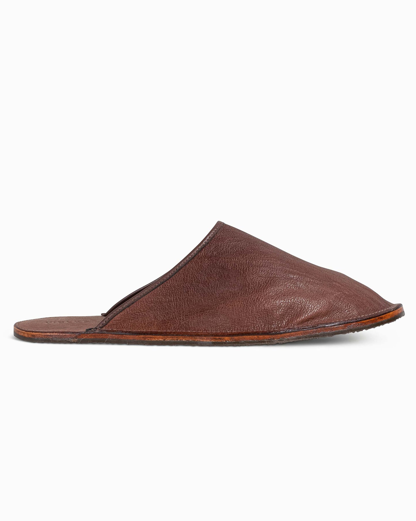 lost & found Viberg Viberg Slide Marrone Washed Kangaroo