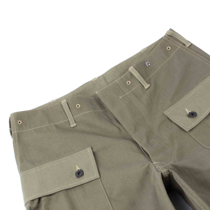 lost & found Warehouse Warehouse Lot. 1097 USMC Herringbone Monkey Pants OD Green