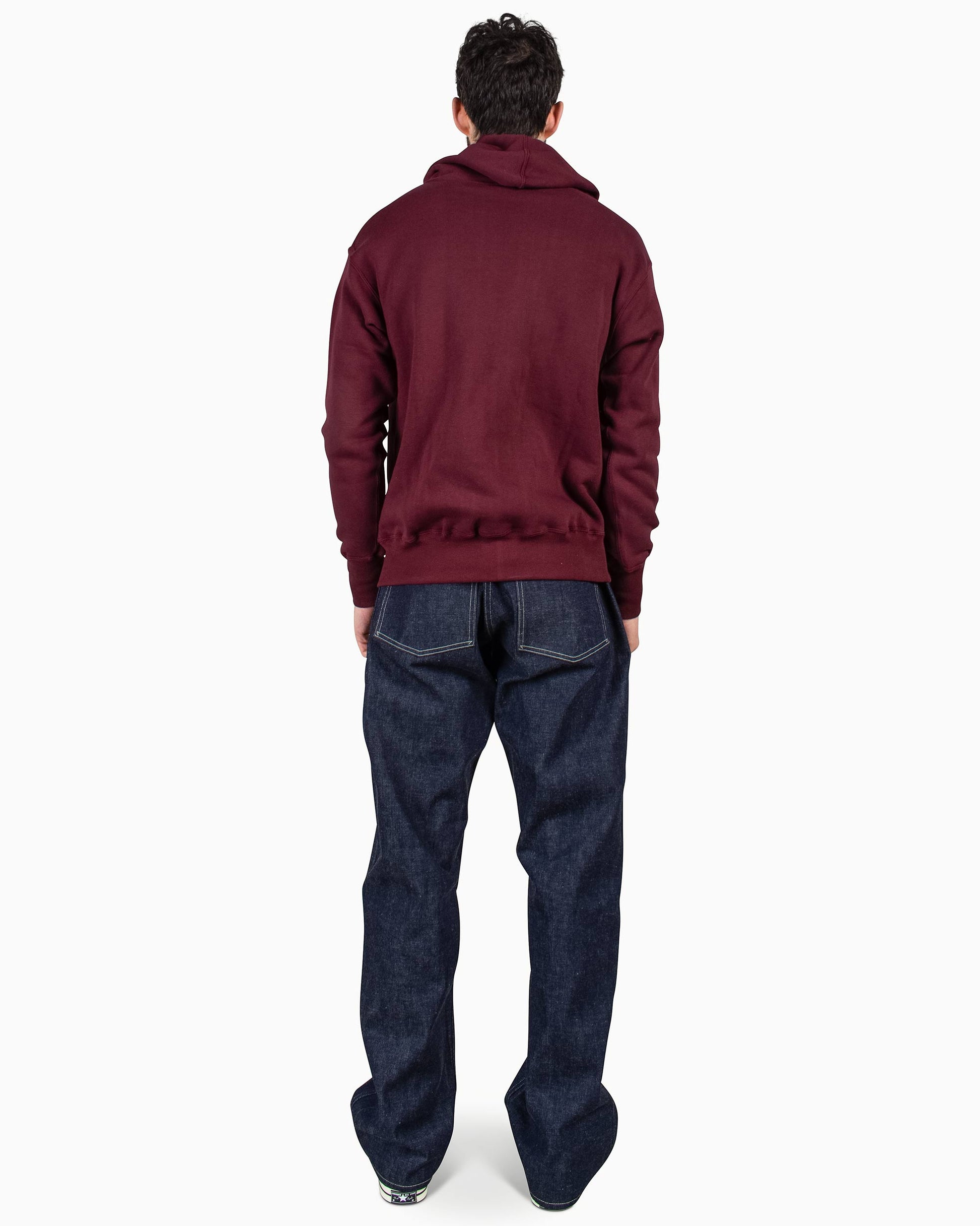 lost & found Warehouse Warehouse Lot. 453 Separate Pocket Set In Hoodie Bordeaux