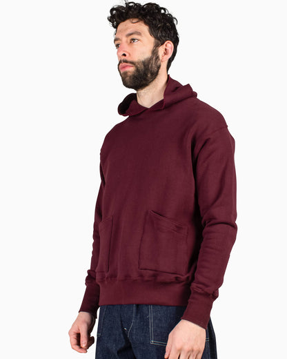 lost & found Warehouse Warehouse Lot. 453 Separate Pocket Set In Hoodie Bordeaux