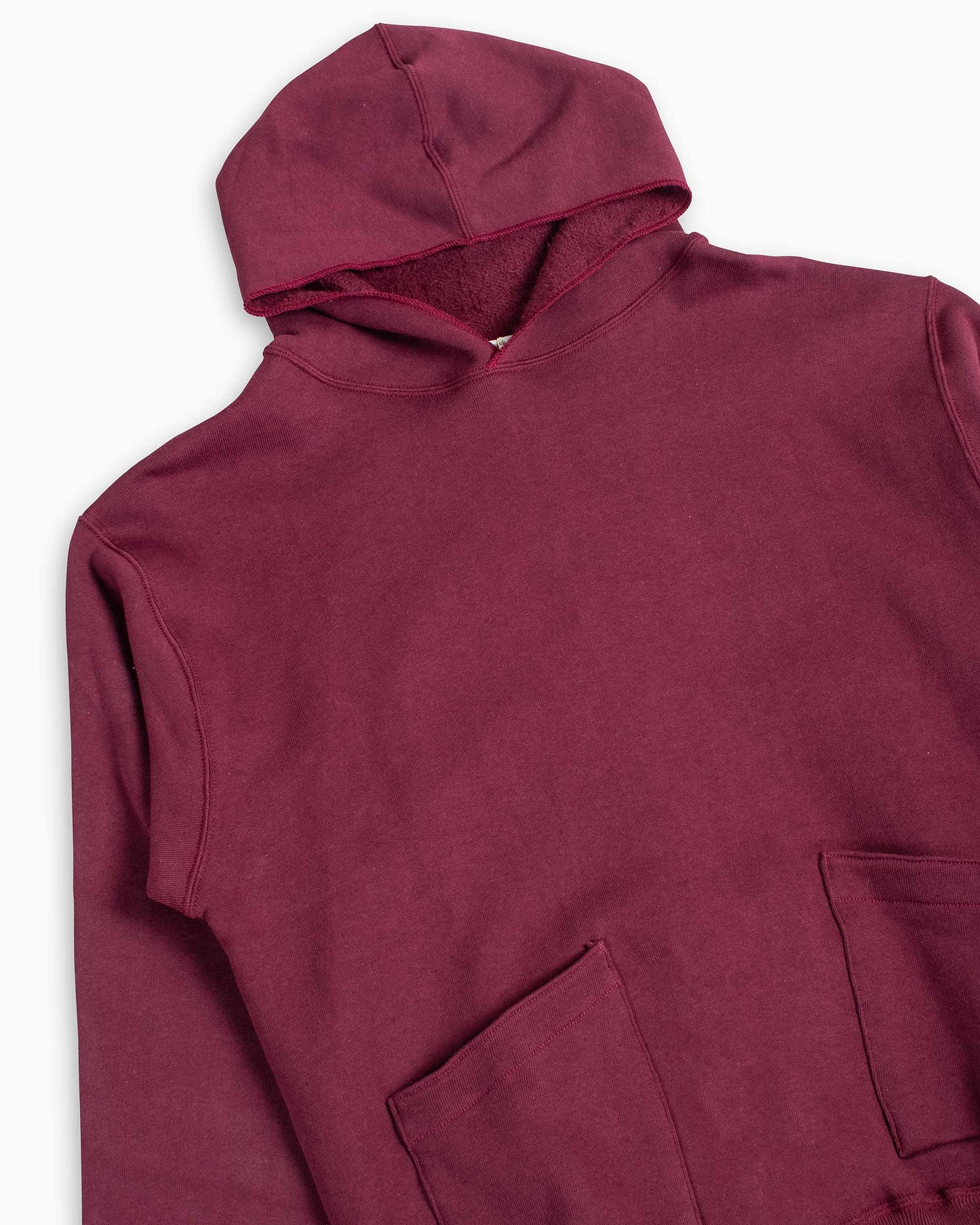 lost & found Warehouse Warehouse Lot. 453 Separate Pocket Set In Hoodie Bordeaux